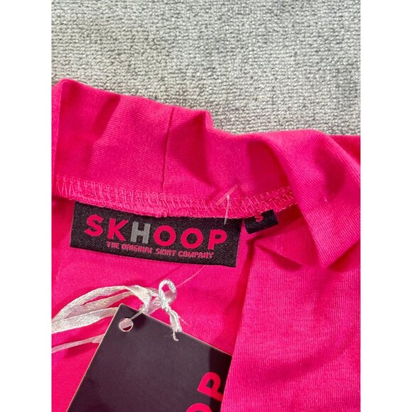 Skhoop Shirt Women's Small pink sleeveless V-Neck blouse NWT and Necklace - Picture 5 of 10